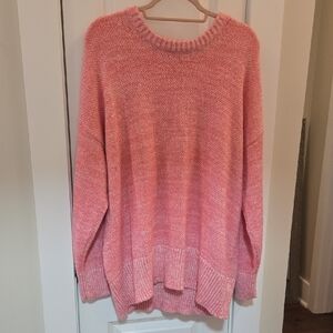Torrid Soft Pink Crew Neck Sweater